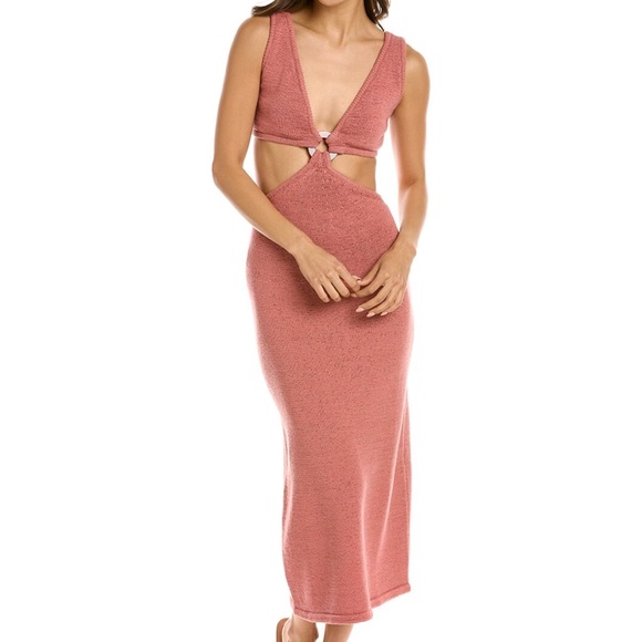 Cult Gaia Jaipur Bank Midi Dress - Picture 1 of 4